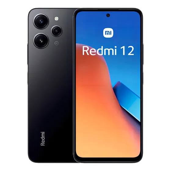 Xiaomi Redmi 12 Dual SIM 128 GB midnight black 4 GB RAM