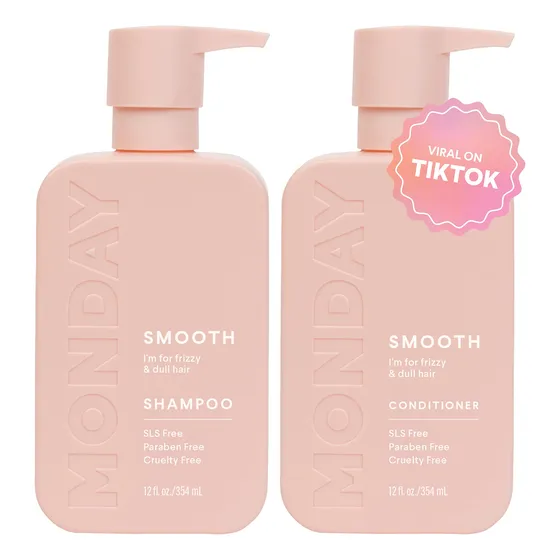 Conjunto De Shampoo E Condicionador Monday Haircare Smooth 3
