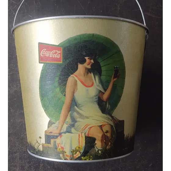 Balde Coca-cola 125 Años - Lamina - Colección