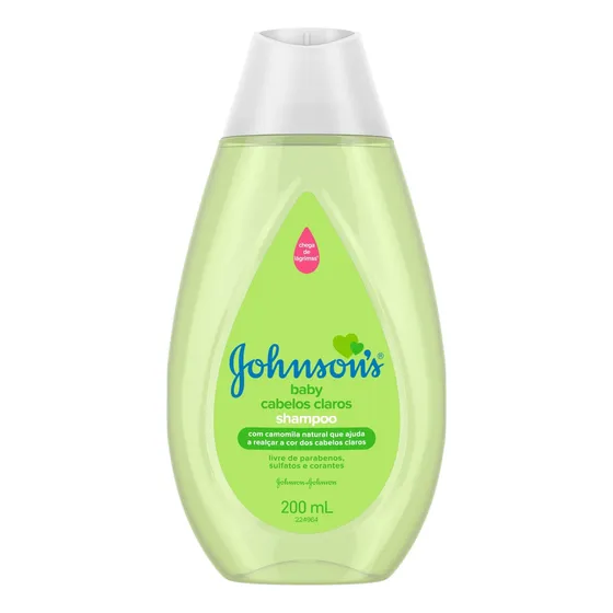  Shampoo Cabelos Claros Johnson's Baby 200ml