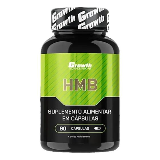 Hmb 90 Cápsulas Growth Supplements Sem Sabor