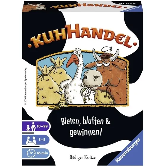 Juego Ravensburger Kuhhandel Travel Size