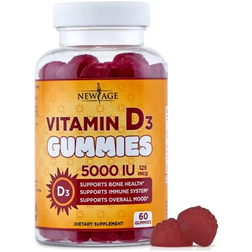 Nuevo Age Vitamina D3 5000 Ui 125mcg Gummies - Xmtx7