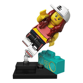 Lego 71027 Minifiguras 20ª Edición Bailarina De Breakdancer Lego 71027 Minifiguras 20ª Edición Bailarina De Breakdancer