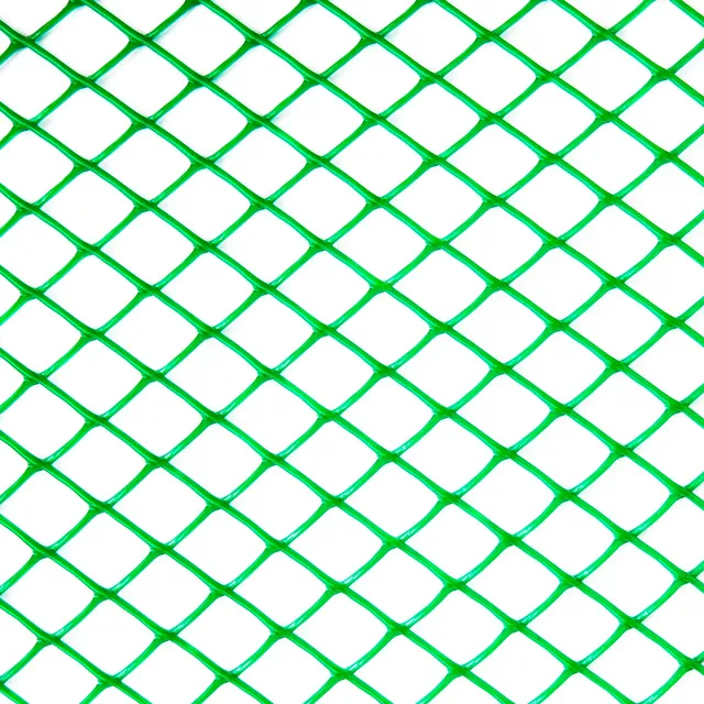 Malla Plástica Diamante Trical 11x11mm 10x1mt