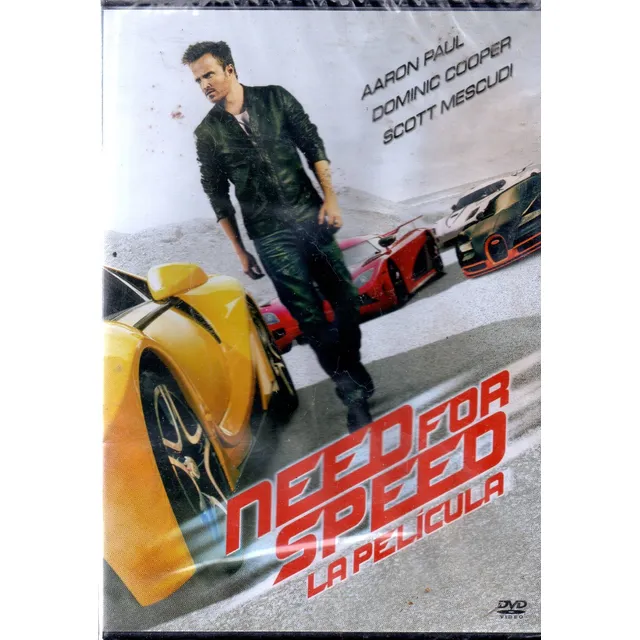 Need For Speed La Película - Dvd Nuevo Orig. Cerrado - Mcbmi