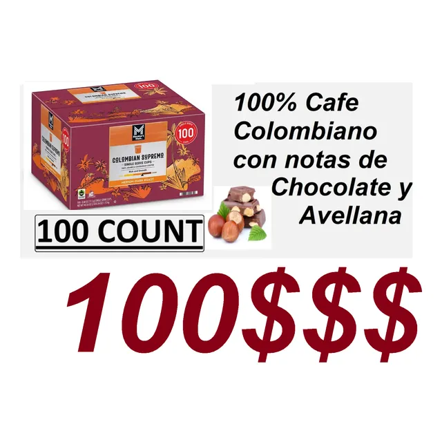 100 Cápsula K-cups Para Cafeteras Keurig/hamilton /ninja
