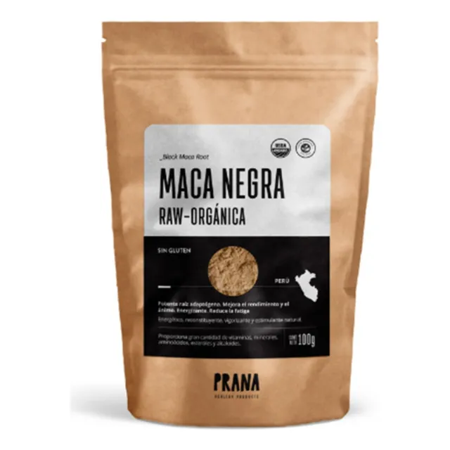 Maca Negra Orgánica 100g Prana