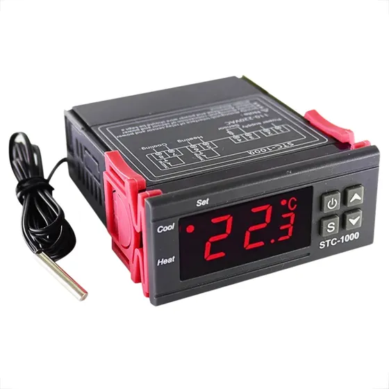 Termostato Digital Stc-1000 Controlador Temp Bivolt 110/220v