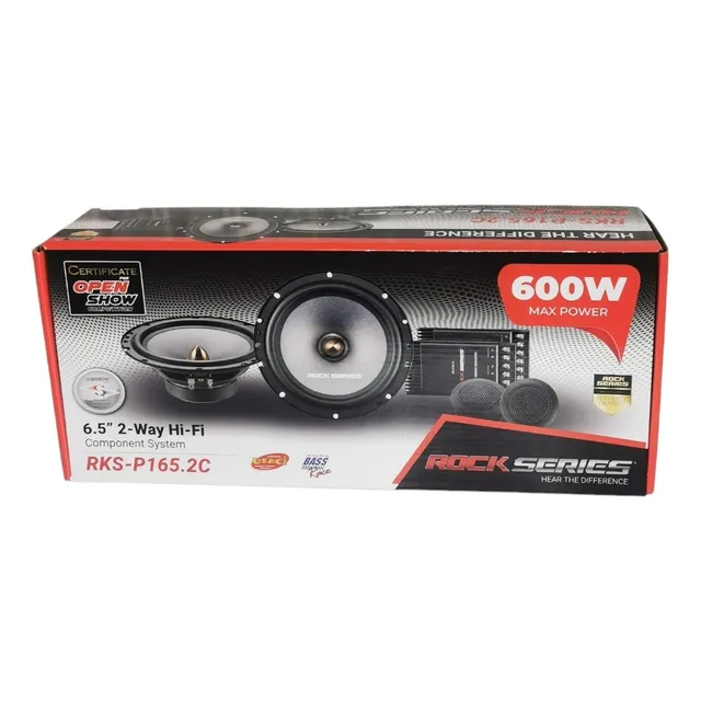 Set De Bocinas Componente Rock Series 600w