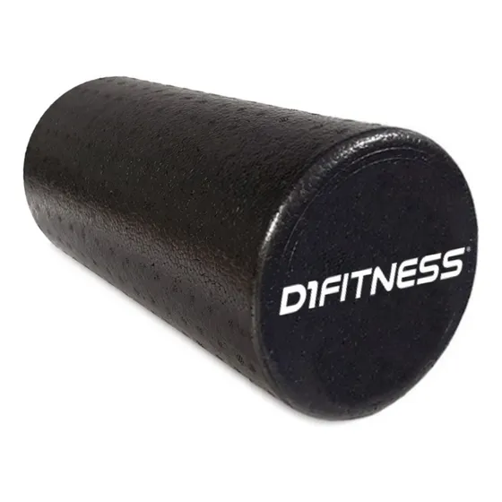 Foam Roller Rolo De Massagem Liberação Miofascial Epp D1 Cor Preto