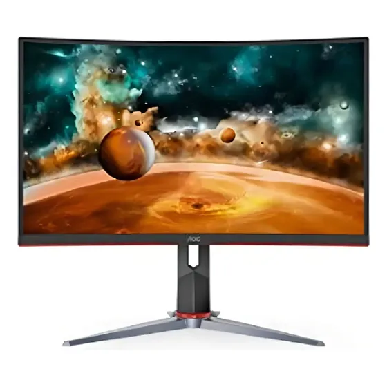 Aoc Cq27g2 144hz Qhd 2k 1ms Monitor Gaming Curvo Ps5 Xbox X Color Black\u002FSilver | MercadoLibre
