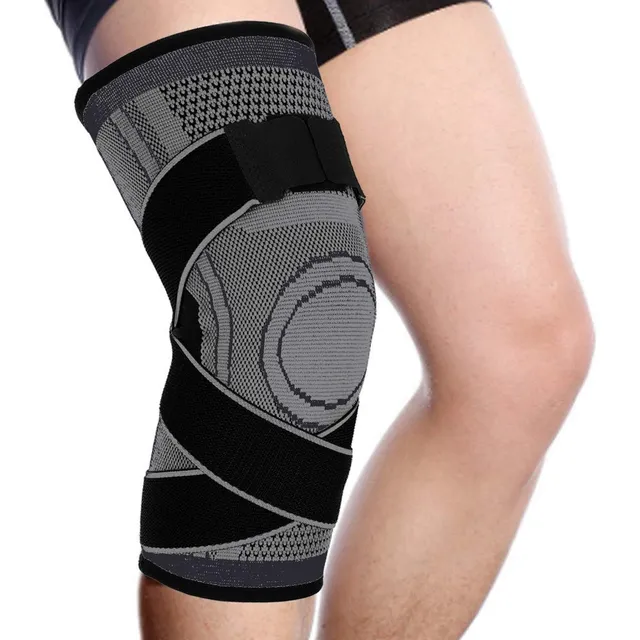 Rodillera Deportiva De Compresión Ajustable. Tienda Física