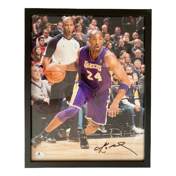 Autografo Kobe Bryant Foto Autografiada Firmada Certificado