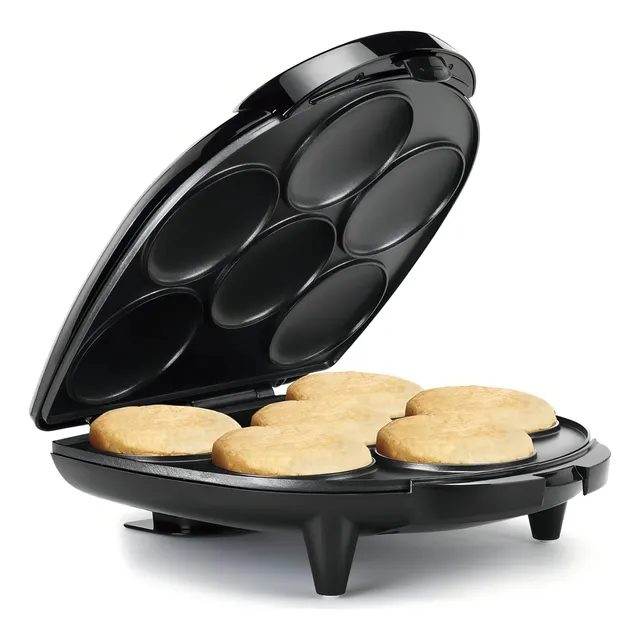Holstein Housewares HU-09005B Black Waflera.