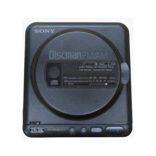 Discman Sony - Reproducor De Cd Y Radio - Para Coleccionista