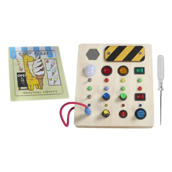Switch Busy Board Habilidades Motoras Finas Para Viajes