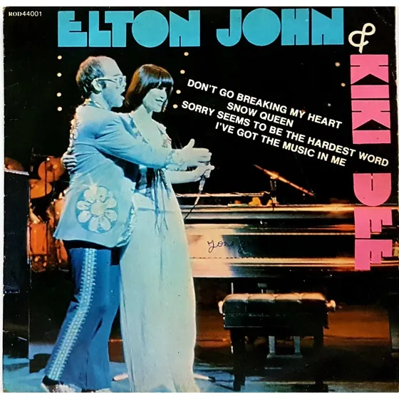 Compacto Elton John  & Kiki Dee - Dont Go Breaking My Heart 