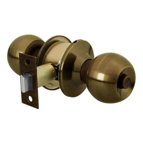 Cerradura Esfera Cilíndrico Baño Antiguo Hb Hermex 28055