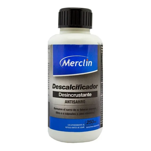 Descalcificador Antisarro Cafetera Pava Merclin 250ml
