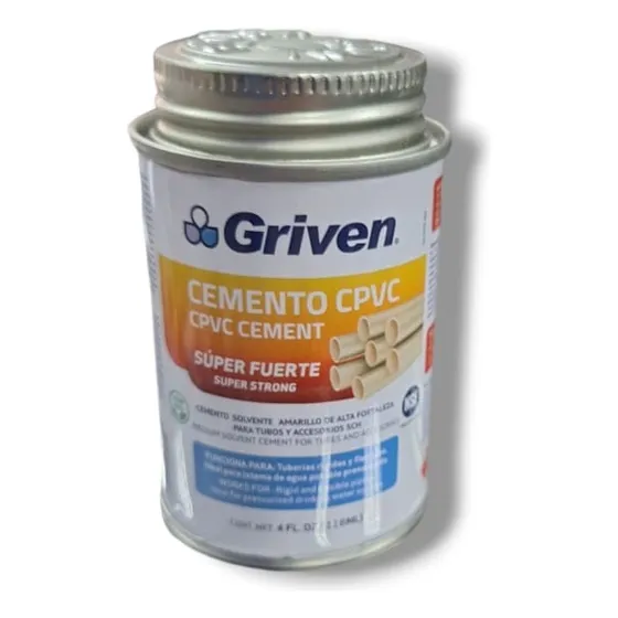 Pegamento / Cemento Cpvc,  De 118ml Super Fuerte