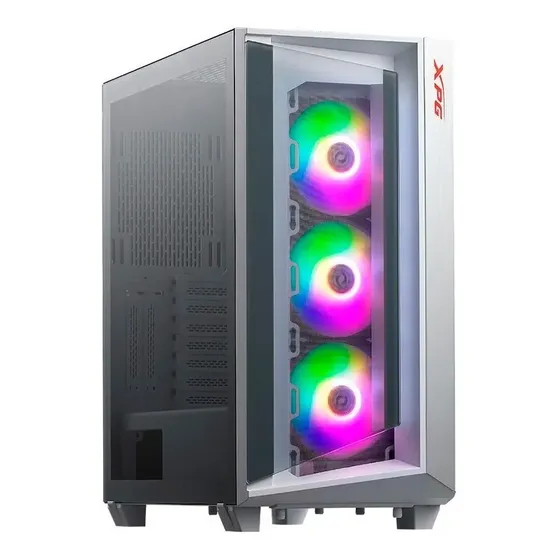 Caja Atx Xpg Gamer Cruiser Blanca Argb Chasis Vidrio Templad | Cuotas sin interés