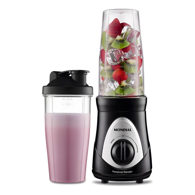 Liquidificador Portátil Mondial Personal Blender Dg-01 Preto 220v Liquidificador Portátil Mondial Personal Blender Dg-01 Preto 220v