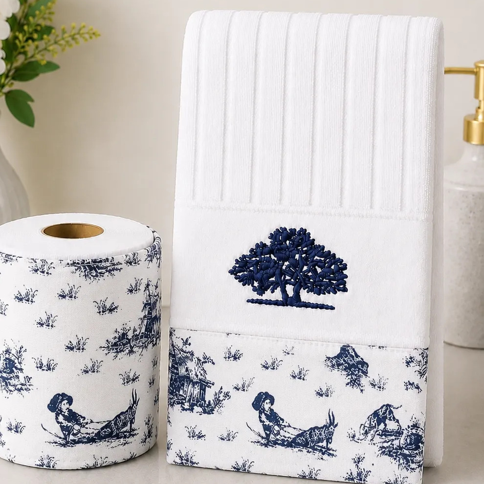 Kit Lavabo Dohler Toalha Bordada Papel Toile De Jouy Branco Lavabo Toile De Jouy E Porta Papel Kit Lavabo Dohler Toalha Bordada Papel Toile De Jouy Branco Lavabo Toile De Jouy E Porta Papel