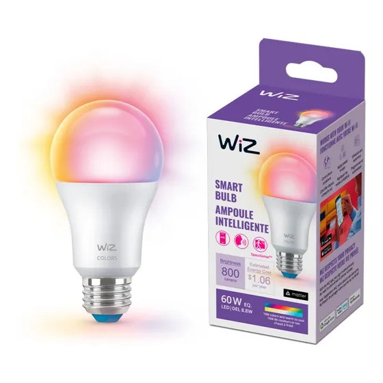 Bombillo Led Inteligente Wiz Controlado Voz Y Aplicacion