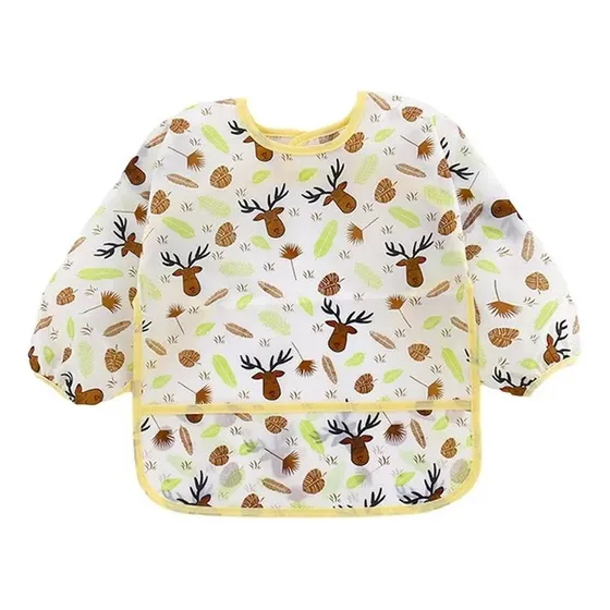 Pintorcito Babero Manga Larga Impermeable