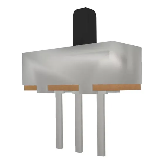 10pzs Mini Switch Deslizable De Palanca 2 Posiciones 3 Pines