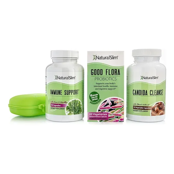 Naturalslim Kit Candiseptic Suplemento Cap