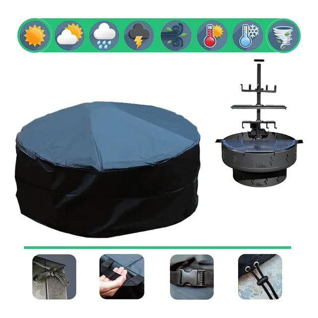 Funda Fogón Fogonero Ñuke 80 P Lona Impermeable 102 X 37