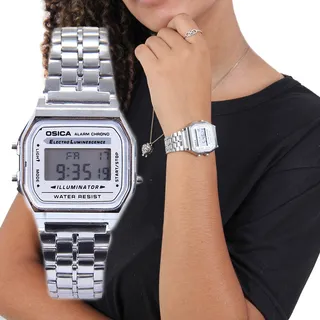 RelĂłgio Retro Pulseira Metal AjustĂĄvel Masculino Feminino Nf RelĂłgio Retro Pulseira Metal AjustĂĄvel Masculino Feminino Nf