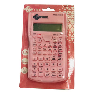 Calculadora Científica Tryme Escolar 240 Funciones Portátil Calculadora Científica Tryme Escolar 240 Funciones Portátil