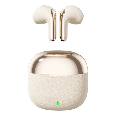 Audífonos Bluetooth In-ear Con Estuche De Carga Golden