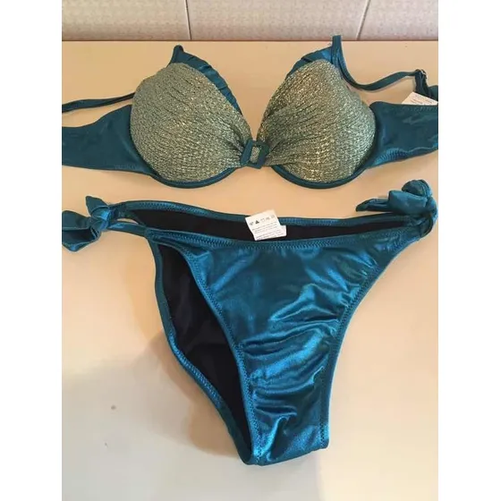 Traje De Baño Metalizado Talla M. Nuevo!!!
