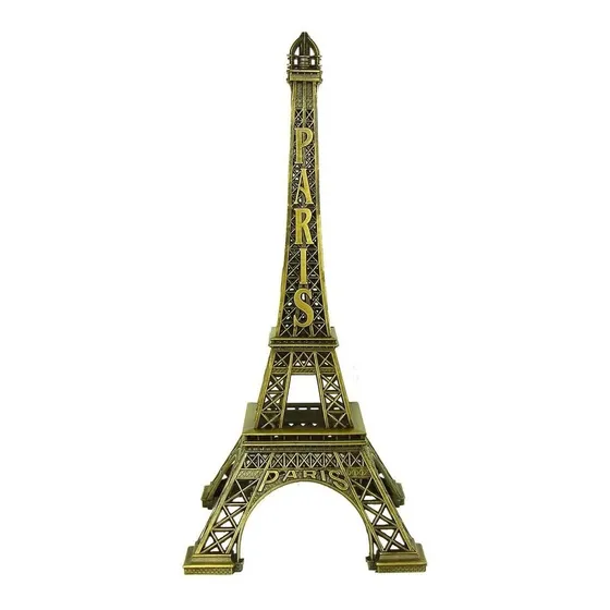 Souvenir Torre Eiffel Paris Regalo Decoracion Adorno 48 Cm