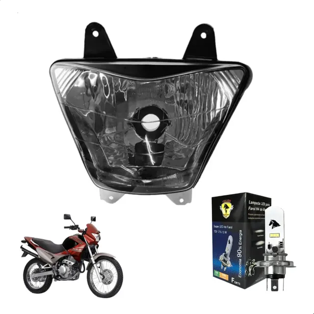 Farol Falcon 2005 Plasmoto Bloco Optico E Led 8000k