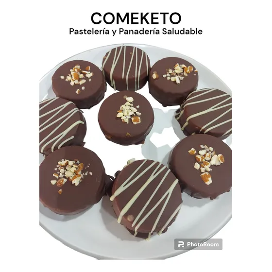 Alfajor Keto Manjar 90g, Sin Gluten, Sin Azúcar, Comeketo