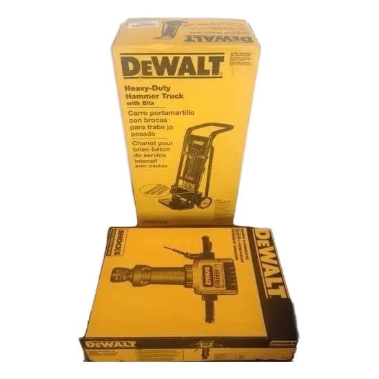 Martillo Demoledor Dewalt 30 Kg Modelo D25980 Con Carretilla