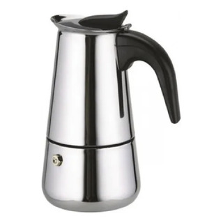 Cafetera Italiana Espresso De Acero Inoxidable 4 Tazas Cafetera Italiana Espresso De Acero Inoxidable 4 Tazas