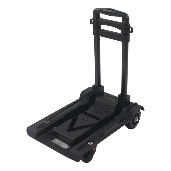 Carretilla De Carga Plegable De 4 Ruedas Con Soporte De Carg