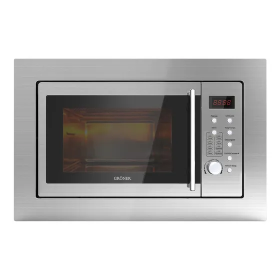 Microondas Gröner Inox 25l