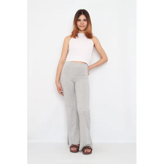 Pantalon Oxford Tiro Alto Con Elástico Blew Nano