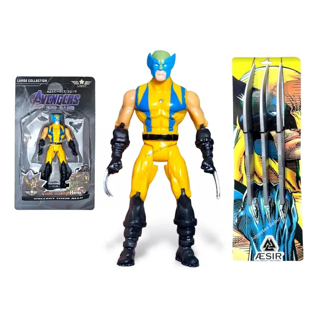 Muñeco Wolverine Más Garras De Wolverine X1.