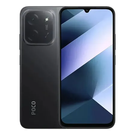 Xiaomi Poco C85 128gb 6gb Ram Tela 120hz Bateria 6000mah Preto