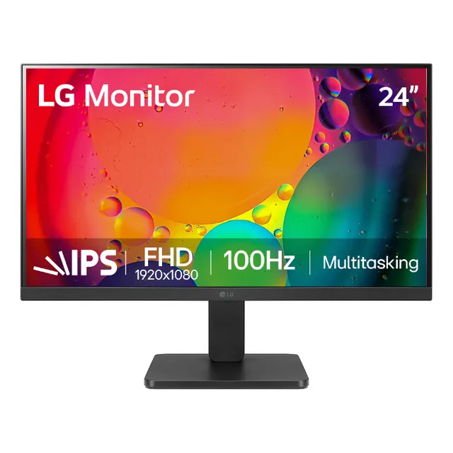 Monitor LG Ips 24 Full Hd Con Amd Freesync -100 Hz Color Negro 110V