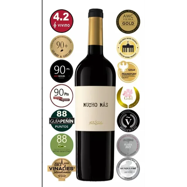 Vinho Tinto Mucho Más 750 Ml