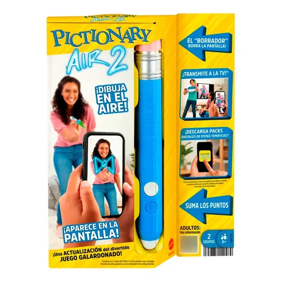 Pictionary Juego De Mesa Air 2 - Vamos A Jugar